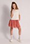 Girl Cotton Embroidery Short Sleeve Tshirt - 3