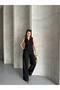 Women's Double-Breasted Vest and Trousers Set - Stylish Combination - 4