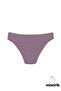 Taranto Model Ribbed Cotton Slip Flexible Comfortable Breathable Underpants Purple Color