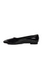 Black Patent Leather Lightweight Thin Sole Women's Ballerinas 209118   Z - 2