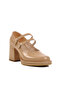 Women's Evening Dress Shoes - Skin Platform Heel 336526   Z - 3