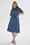 Denim Dress Blue - 4