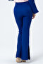 Slit Flared Leg Trousers - 6