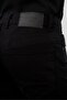 Men's Black Plain Cord Cotton 5-Pocket Slim Fit Denim Jeans 1023245350 - 5
