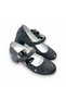 Orthopedic Heeled Evening Dress Girls' Shoes Shining Series Abiayk2401 Silvery Anthracite - 4