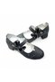 Orthopedic Heeled Evening Dress Girls' Shoes Shining Series Abiayk2401 Silvery Anthracite - 7