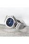 Stylish Calendar Men's Wrist Watch with Steel Band - 2