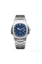 Stylish Calendar Men's Wrist Watch with Steel Band - 4