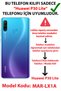 جراب سيليكون شفاف بتصميم قلوب أرجوانية متوافق مع هاتف Huawei P30 Lite - 2