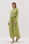 Jacquard Women's Suit Avocado Green - 2