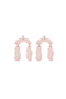 Dangle amorphous earrings