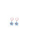 Metal Floral Earrings
