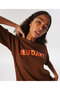 Textured Slogan Printed T-Shirt