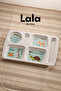 Educational Children's Plate (29X18 cm) - Divided Food Plate, Bpa-Free, Durable - 2