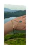 Women's Gold Color Blue Eyes Steel Bracelet - 3