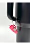 Fuchsia Floral Thermos Accessory / Thermos Charm / Thermos Ornament - 4