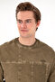 Men's Khaki Sweatshirt 50292597 -Vr027 - 2