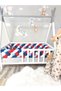 Knit Protection 360 Cm 4-Piece Knit / 60x120 Mother's Side - Park Crib Protector - 2