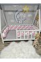 240 cm 4-Piece Knitted Protection Model New Generation Plush Fabric (for 50X90 Basket Cradle) - 2