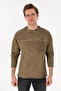 Men's Khaki Sweatshirt 50292597 -Vr027
