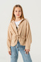 Girl's Front Lace-Up Shirt T-Shirt Double Set 1801 - 3