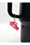 Fuchsia Floral Thermos Accessory / Thermos Charm / Thermos Ornament - 3