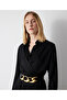 Draped satin dress - 2