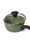 Saucepan with Glass Lid, 20cm/2.25LTR Jenny Series Aluminum with Induction Bottom - 4