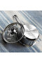 Saucepan With Lid Silver 14cm/0.9ltr Bambino Series Stainless Steel - 6