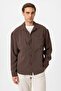 Brown Relax Fit Modal Fabric Men's Shirt - 2