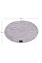 Oval Woven Placemats 45x30cm (PVC) - 3