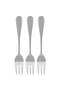 3-Piece Dessert Forks Flavia 14cm Stainless Steel - 2