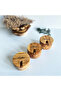 Set of 3 Natural Olive Tree Wooden Bowl Spice Rack Coffee, Sugar, Salt with Spoons - 7