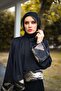 عباية سوداء مطرزة - 5