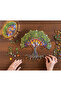 - Figured Wooden Puzzle Kit - Mandala Tree Of Life - King - 350pcs