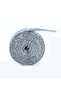 Shiny Glitter Silver Color Shiny Shoelaces 120 Cm - 5
