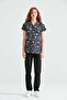 Dr Grays Cut Lycra Surgical Single Top Patterned Nurse Uniform Medical Uniform Doctor Gown - 2