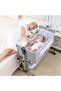 Sunshine Bedside Crib - Light Grey - 3