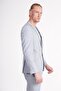 Indigo Linen Men's Suit - Intersivin Slim Fit, Lycra - 8