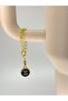 Black Thermos Compatible Accessory with Letter S/Letter S Thermos Charm/Letter Thermos Ornament