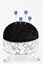 Blue Stone Scarf and Shawl Pin, Rifle and Tuban Pin, Head Scarf Pin - 2