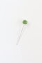 Green Stone Scarf and Shawl Pin, Turcan Pin and Hijab Pin - 8