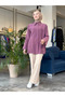 Women's Button Detailed Cotton Tunic 4375