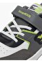 Women's Panelled Sports Shoes with Hook and Loop Closure - 4