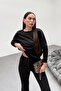 Women's Bat Sleeve Silvery Blouse - 3