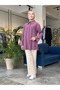 Women's Button Detailed Cotton Tunic 4375 - 4