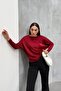 Women's Bat Sleeve Silvery Blouse - 4
