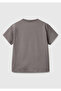 Boy's Anthracite Benetton Logo Printed T-Shirt - 2