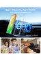 Magnetic Slim Clear Case for Samsung S25 Ultra, MagSafe Compatible, Shockproof, Diamond Clear - 4