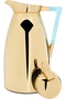 Saif Gallery Steel Thermos Set (Maha) 1 Liter, 2 Pieces - Gold - 4